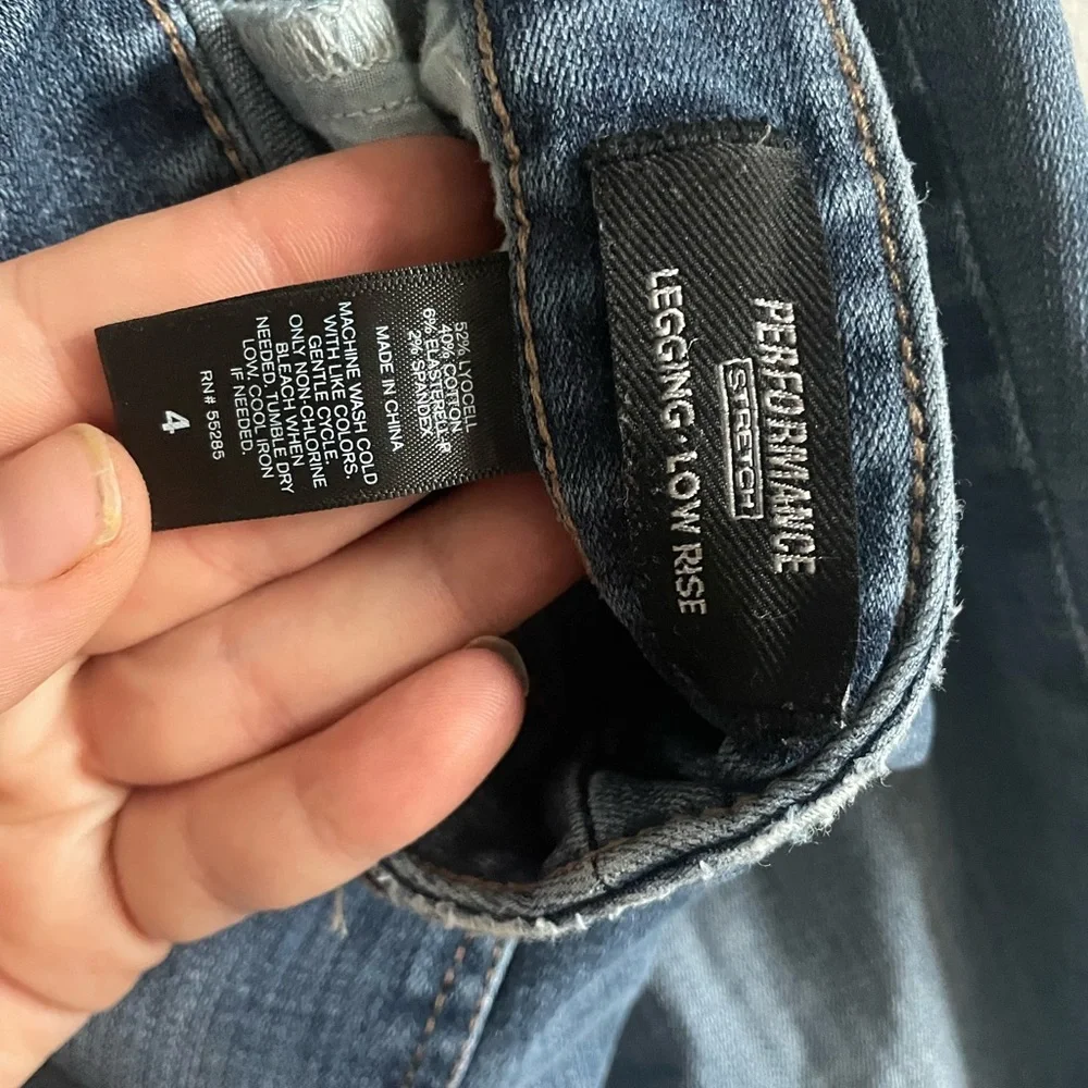 Distressed Blue Women's Jeans